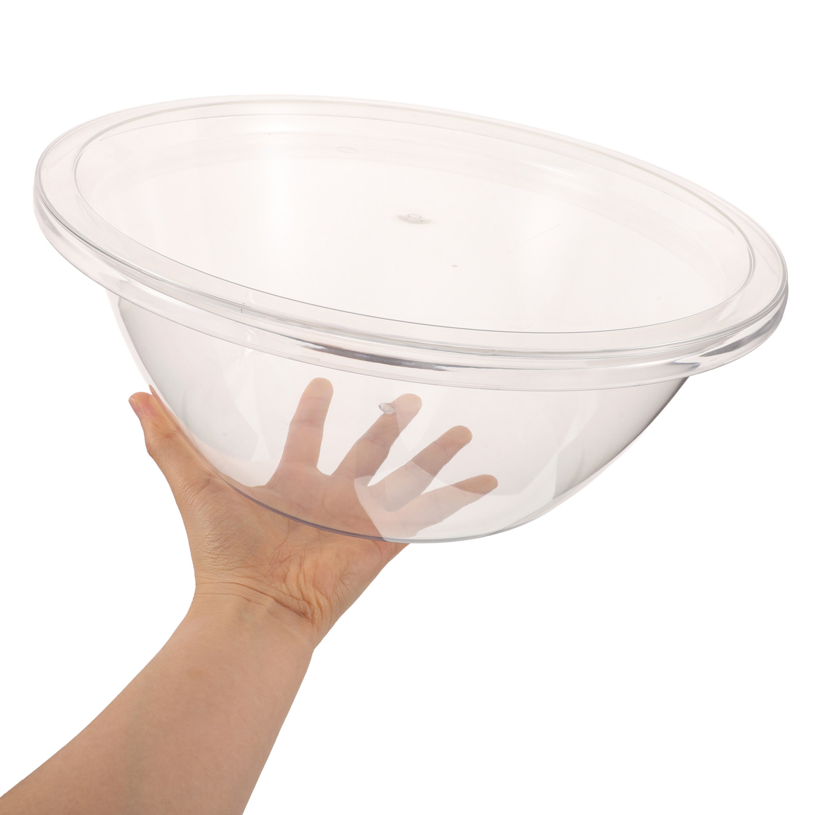 Plastic Dome Clear - 2 Conjuntos de Tigelas Plásticas Transparentes