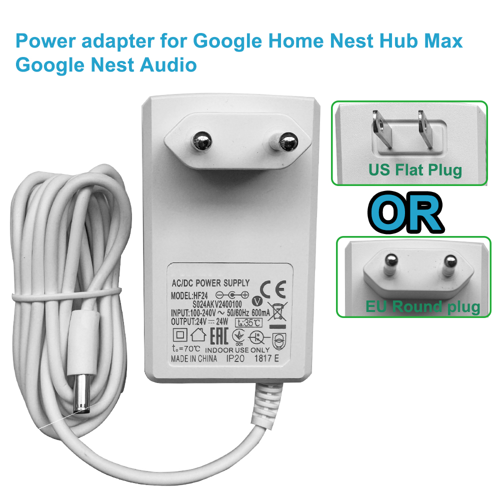 Fonte de alimentação 24V compa - Google Speaker Nest Hub avaliação e preço
