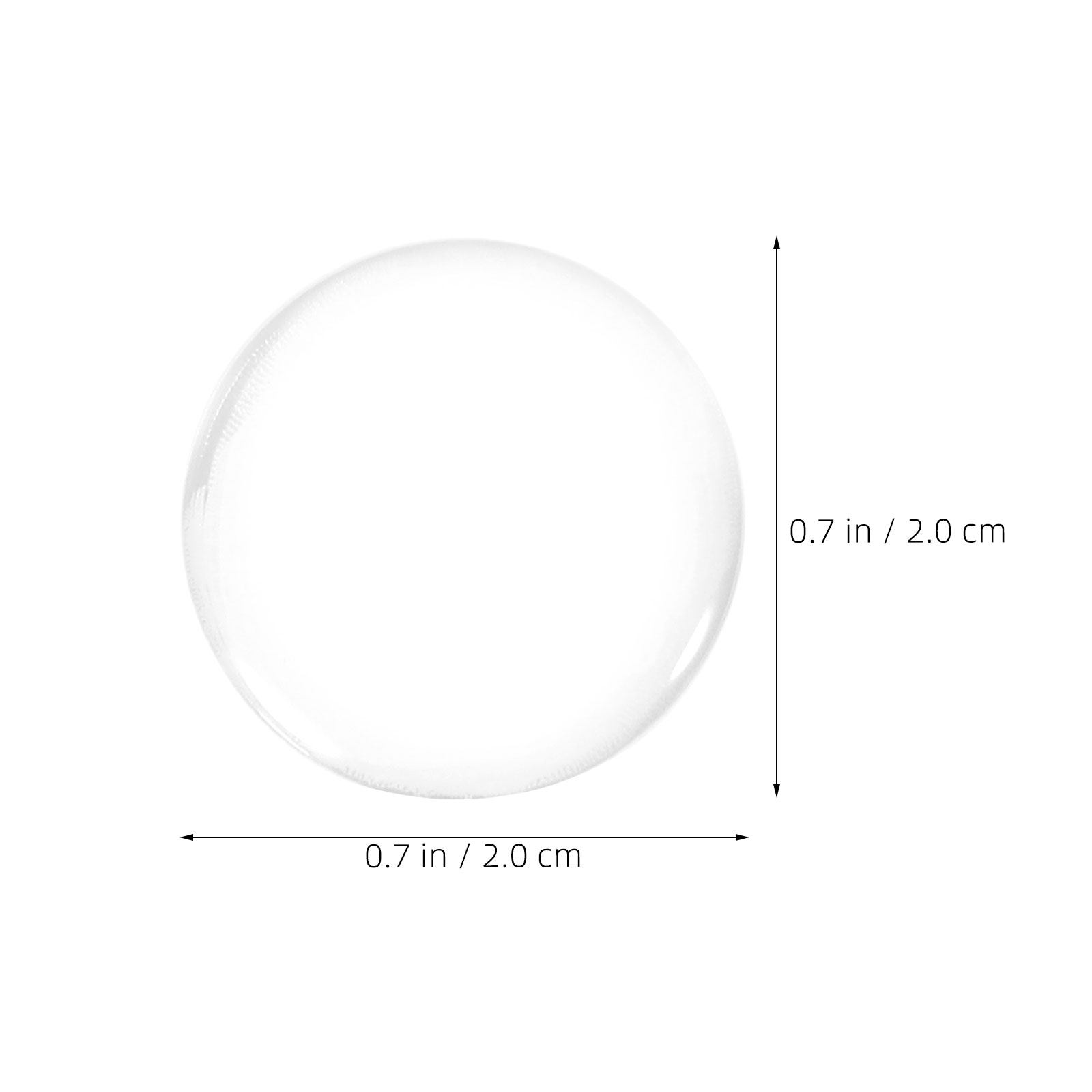 40 Adesivos Redondos Transpare - Plastic Dome Clear avaliação e preço