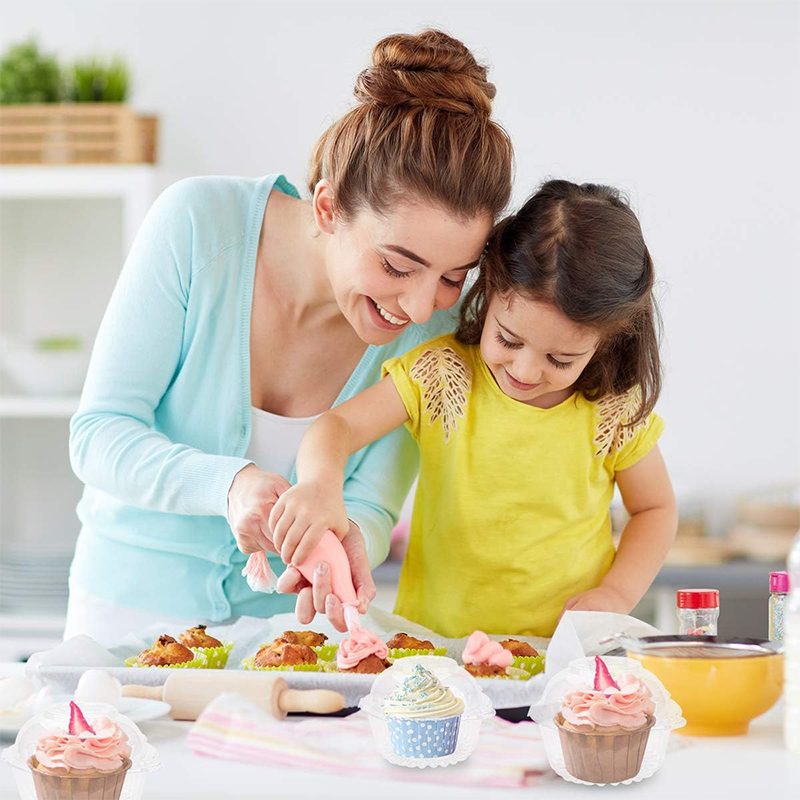 Caixas De Embalagem Cupcake, G - Plastic Dome Clear avaliação e preço