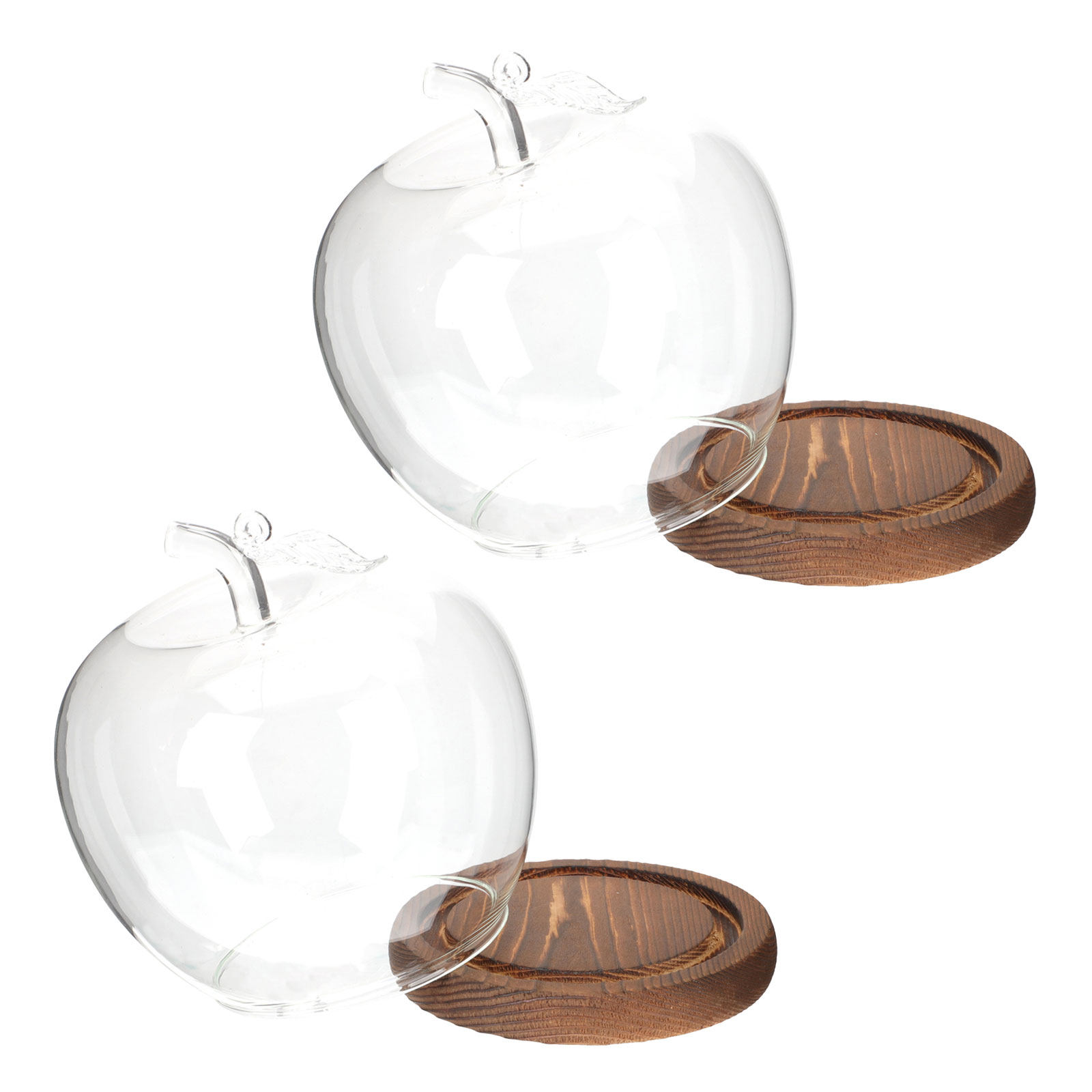 2 Peças de Cúpula de Vidro com - Plastic Dome Clear avaliação e preço